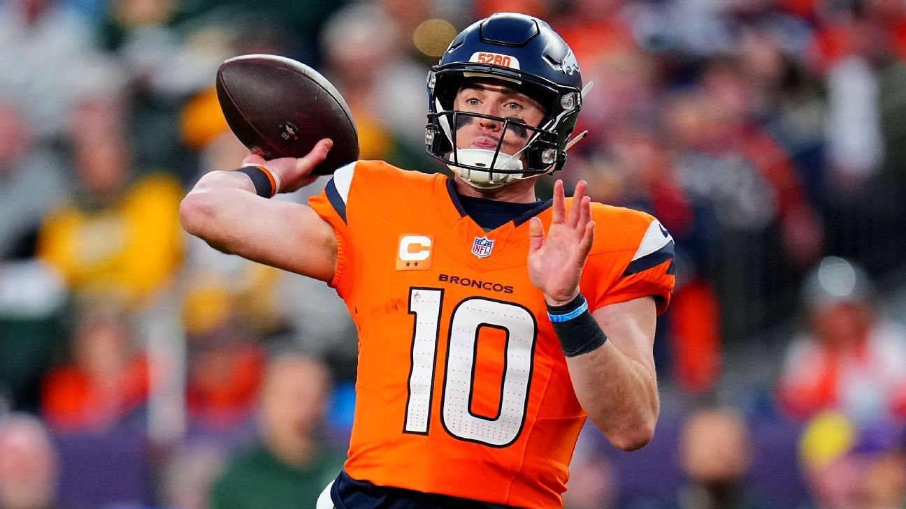 Broncos’ AFC title game odds tumble following Bo Nix’s injury