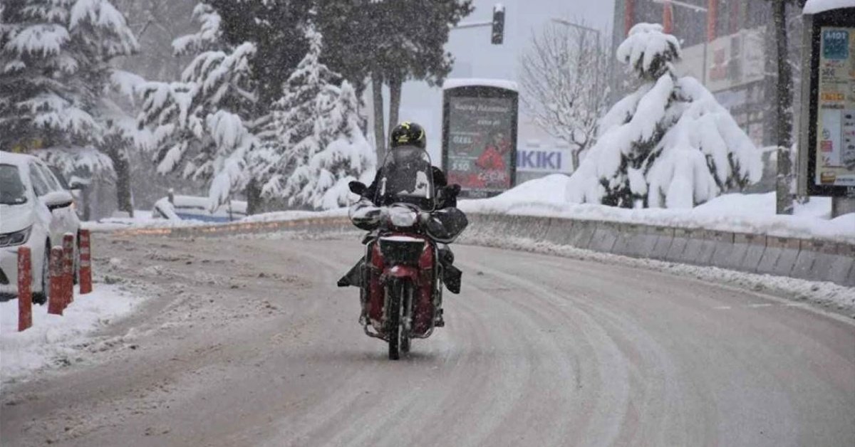İstanbul’da kurye ve ağır taşıtlara kar yasağı
