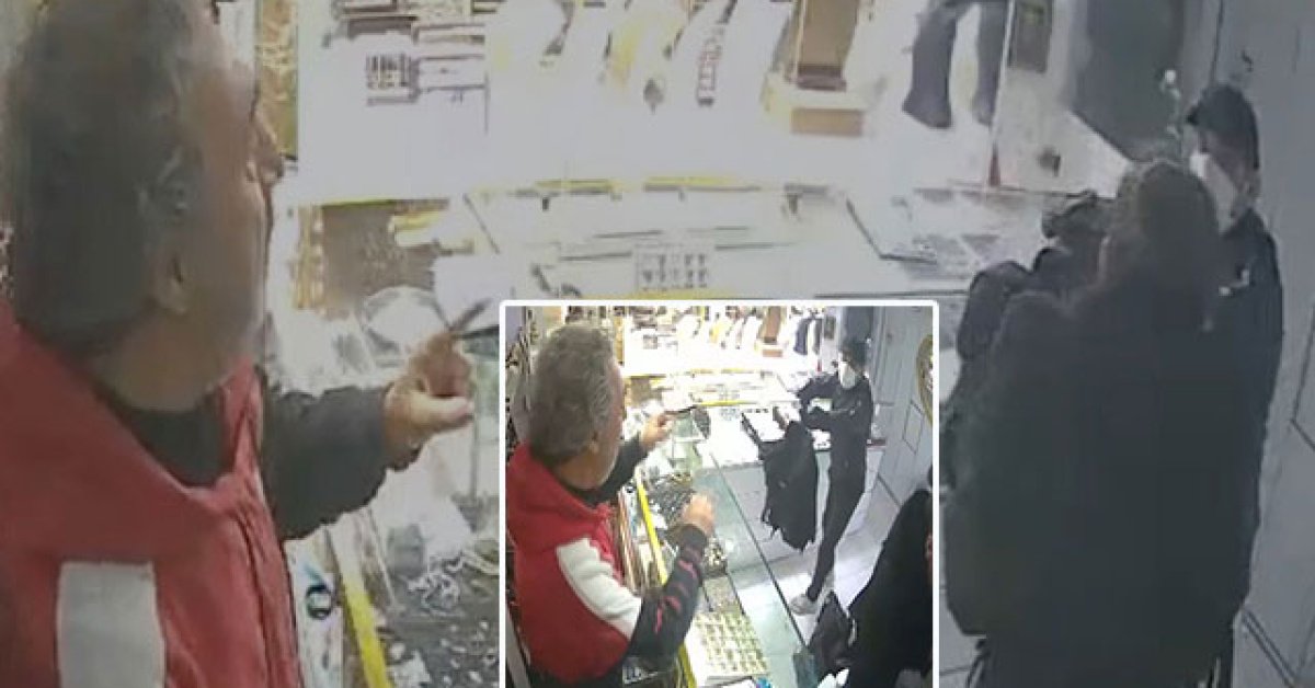 “Kolay gelsin” diyerek kuyumcuyu soydu! Kadın müşteri dehşeti yaşadı | SON DAKİKA HABERİ