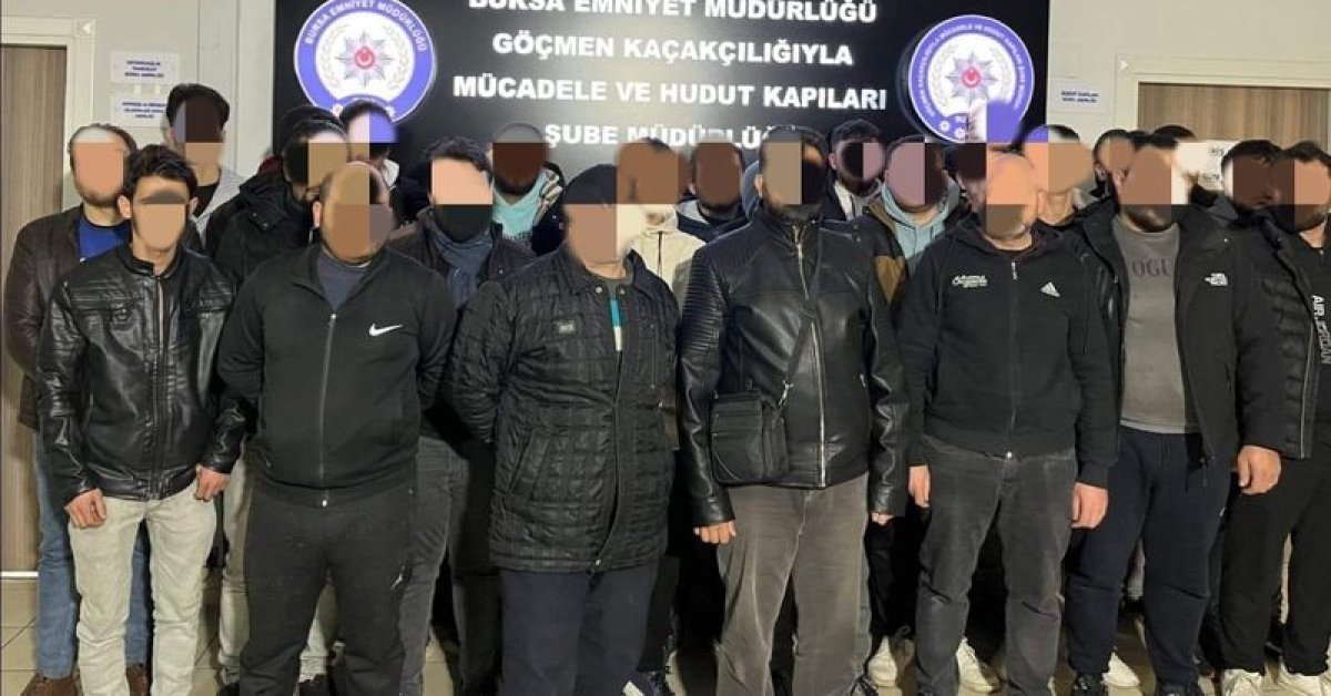 Son dakika: Kaçak yabancı uyruklu şahısların çalıştırıldığı iş yerine operasyon : 46 göçmen yakalandı