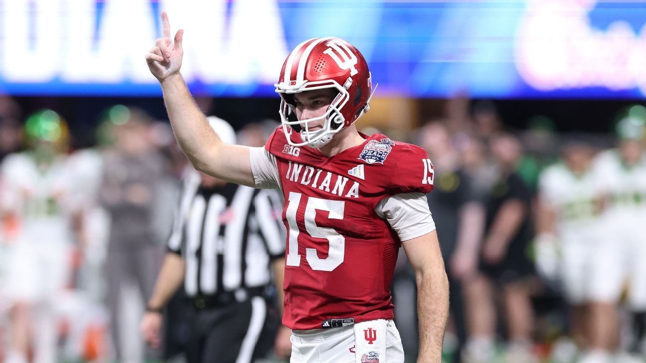 Indiana’s Fernando Mendoza, likely No. 1 pick, enters NFL draft
