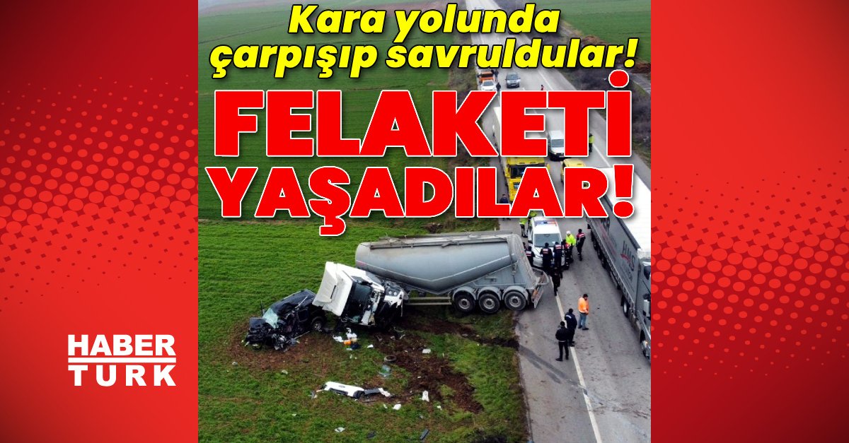 Son dakika: TIR’ın hurdaya çevirdiği otomobilin sürücüsü öldü