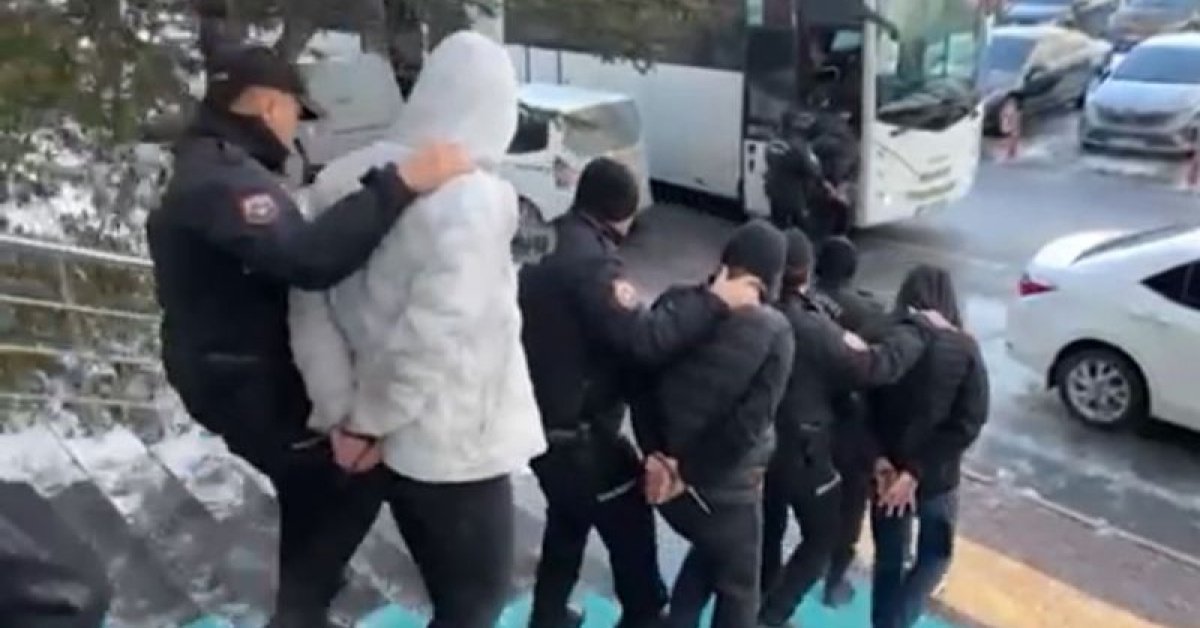 Kayseri’de dolandırıcılık operasyonunda 8 şüpheli tutuklandı