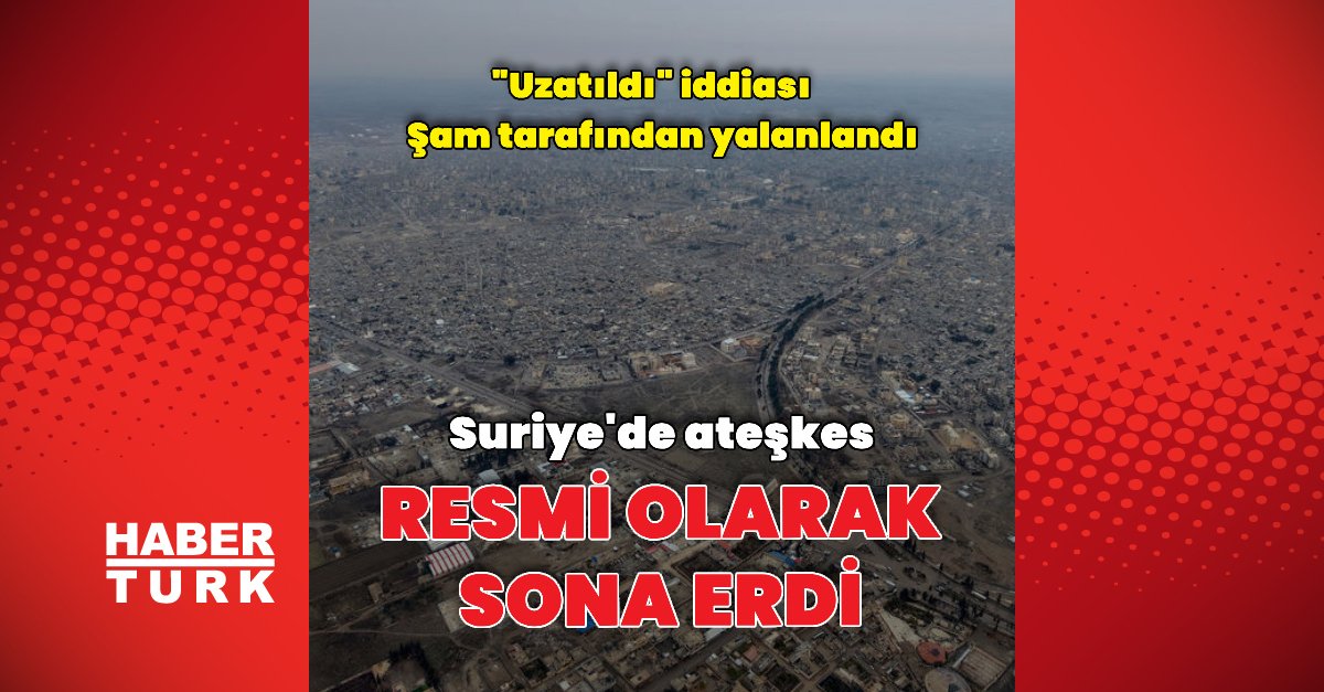 Suriye’de ateşkes sona eriyor: ‘Uzatıldı’ iddiasına yalanlama