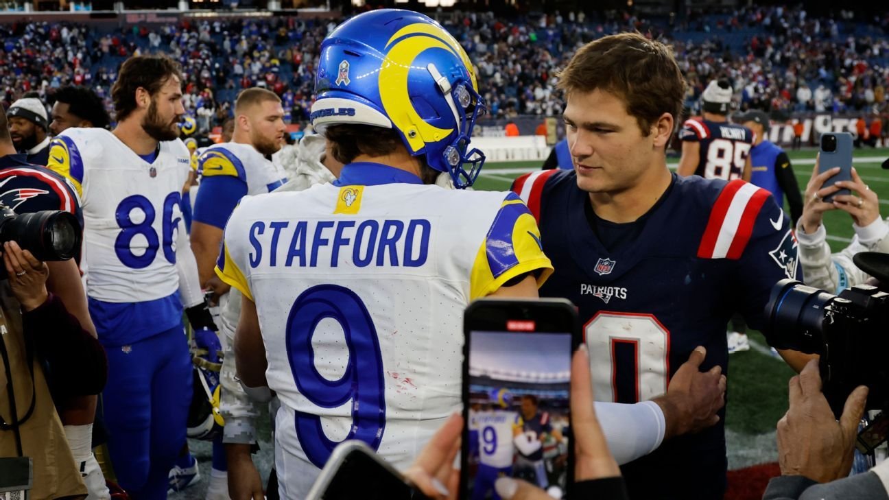 Who should win 2025 NFL MVP: Matthew Stafford or Drake Maye?