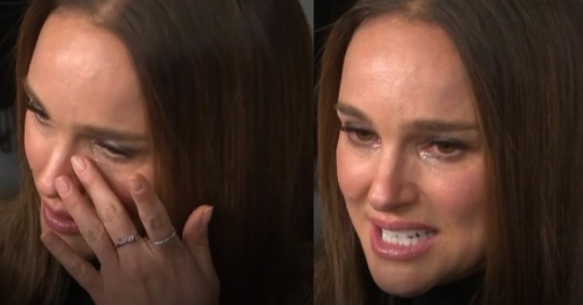 ICE polisine tepki gösteren Natalie Portman gözyaşlarını tutamadı