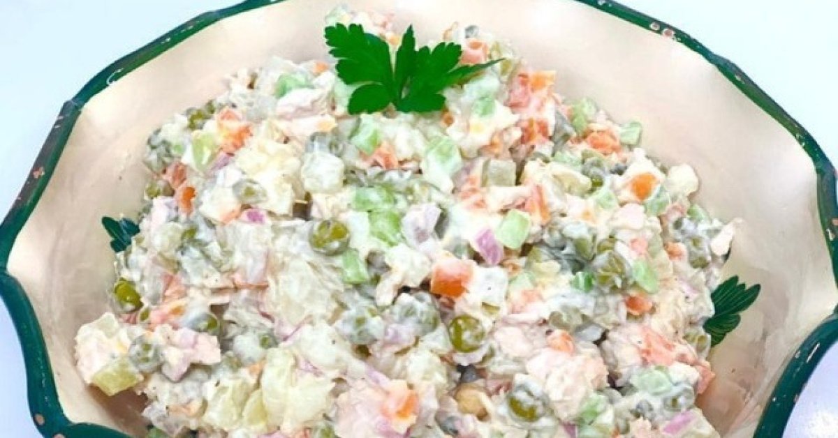 Rus Salatası Nasıl Yapılır, Malzemeleri Neler? ymk