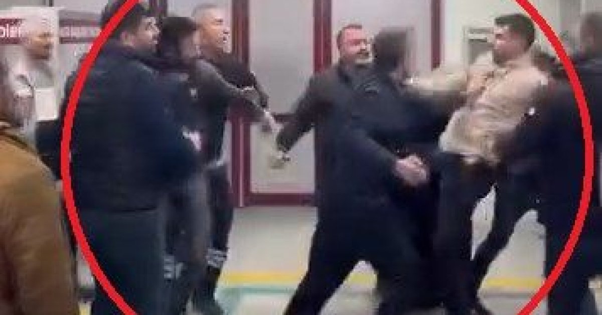 Acil servisi birbirine katan kavga!