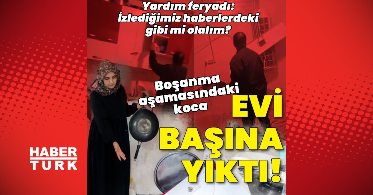 Son dakika: Adana’da 4 çocuk annesinin feryadı: Kocası eşyaları parçaladı