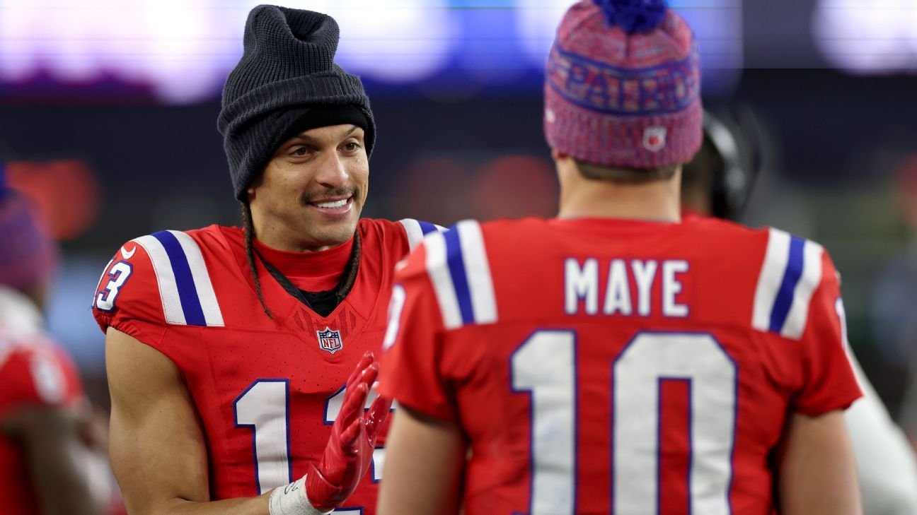 Super Bowl-bound Patriots follow in Mack Hollins’ bare footsteps