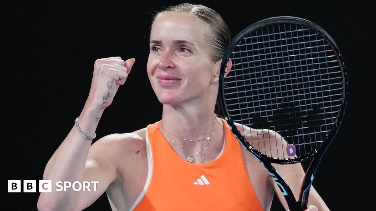 Australian Open 2026: Elina Svitolina ‘brings light’ to Ukraine with victory over Coco Gauff