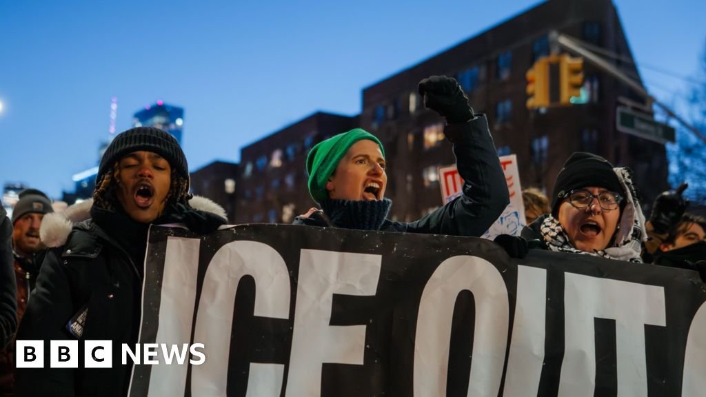 US cities hold anti-ICE protests during nationwide day of action