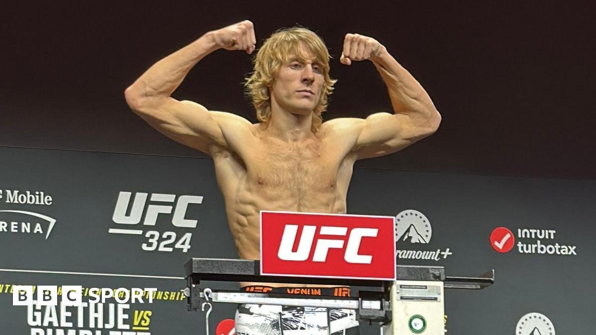Paddy Pimblett vs Justin Gaethje: UFC 324 – Briton makes weight for UFC interim title fight
