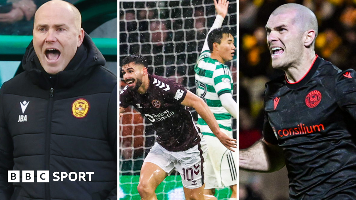 Scottish Premiership: Hearts v Celtic, Alex Gogic and Motherwell boss in focus