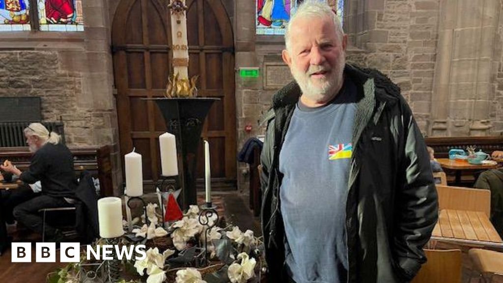 Shropshire man turns used candles into stoves for Ukraine