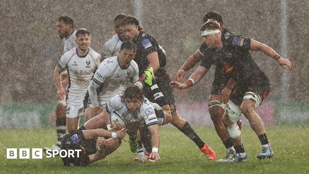 Bristol edge past Exeter in rainstorm to go third