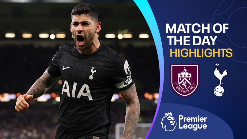 Late Romero header rescues draw for Tottenham at Burnley