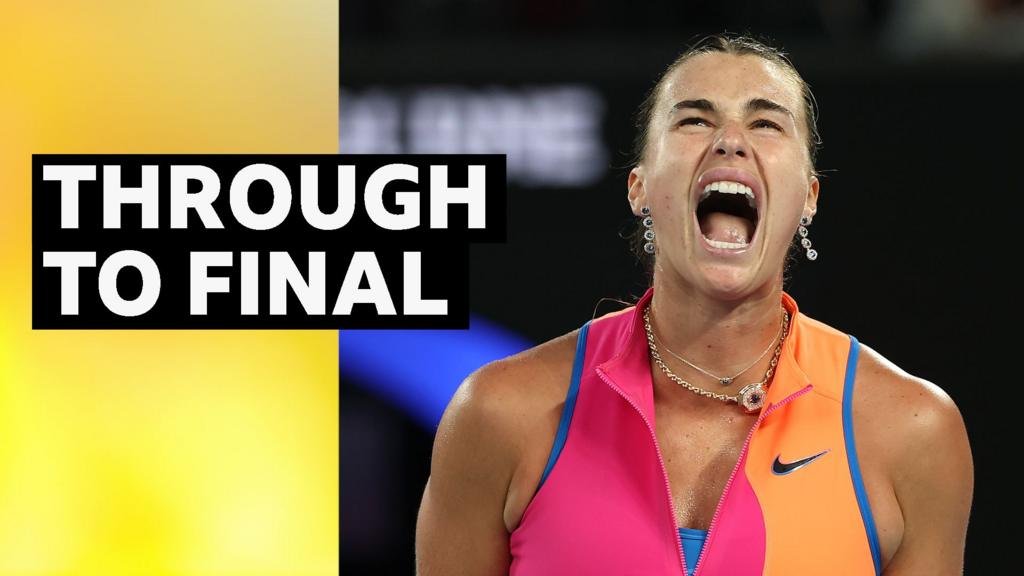 Australian Open: Aryna Sabalenka beats Elina Svitolina in semi-final