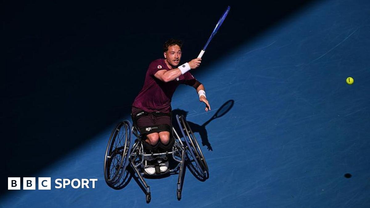 Australian Open 2026 results: Alfie Hewett beats Gordon Reid in wheelchair singles but pair lose in doubles