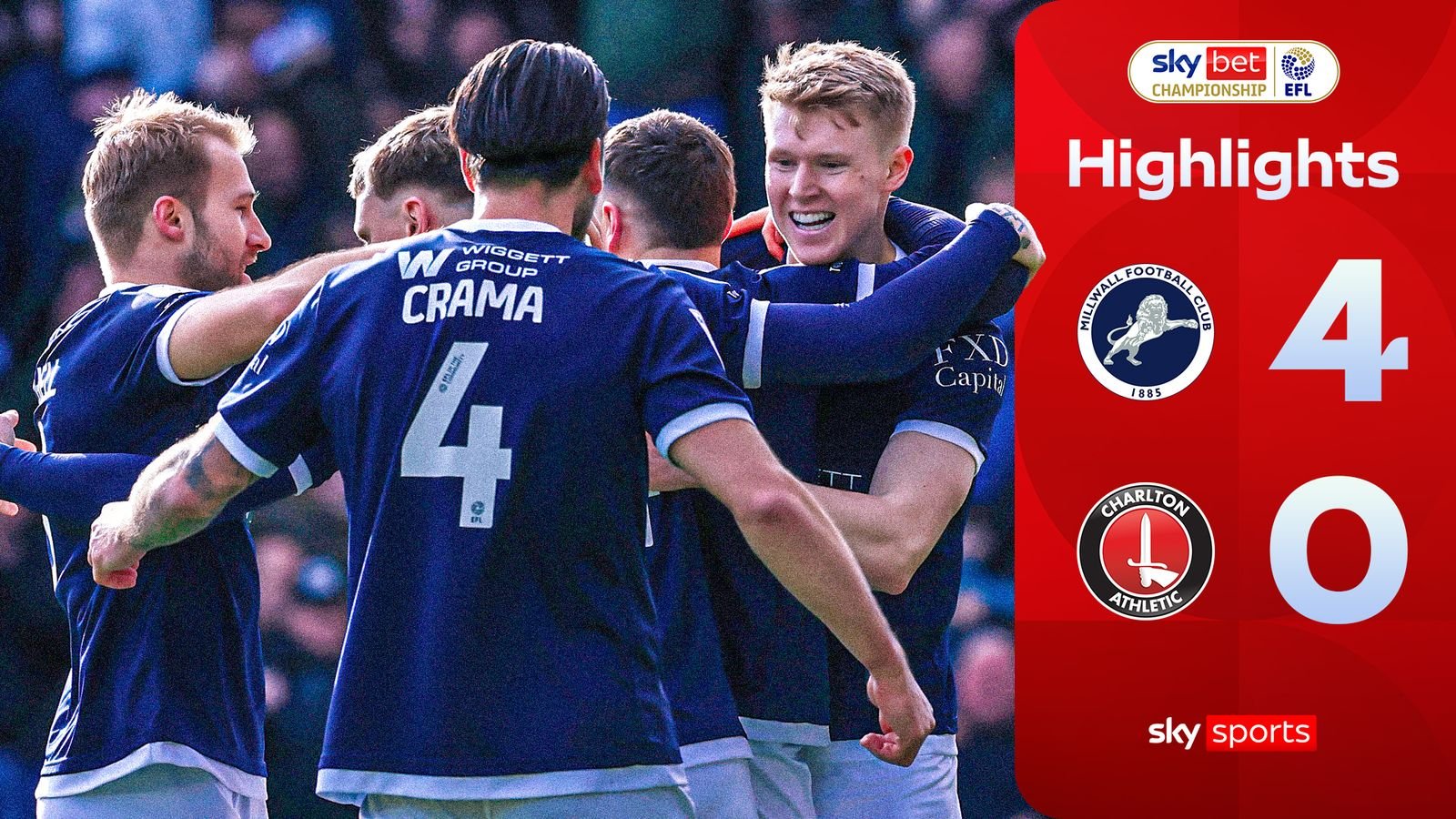 Millwall strengthen promotion hopes with Charlton rout!