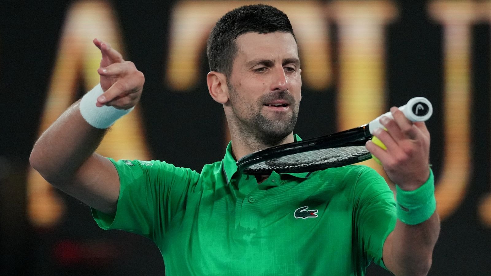 Australian Open: Novak Djokovic handed walkover through to quarter-finals after opponent Jakub Mensik pulls out through injury | Tennis News