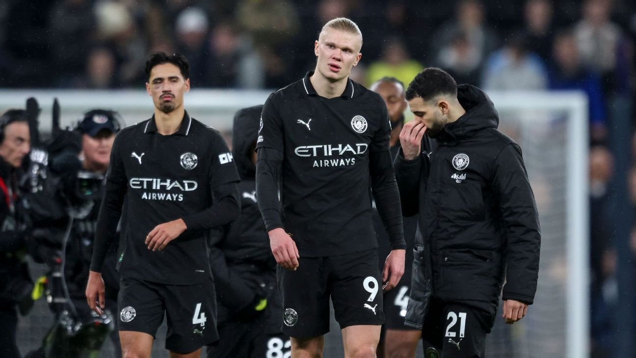 Man City blow lead at Tottenham: Premier League title worries for City, less pressure on Frank