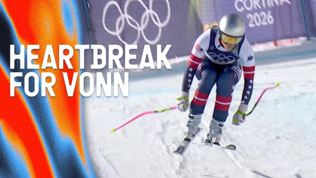 Vonn crashes out of Winter Olympics downhill