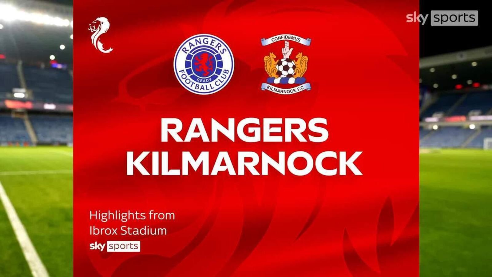 Rangers 5 -1  Kilmarnock