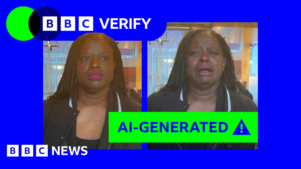 ICE protester speaks out after White House shared fake arrest image