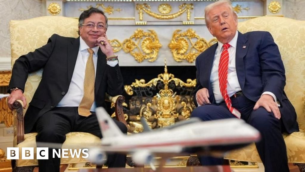 Trump hails White House talks with 'terrific' Petro, after months of trading barbs