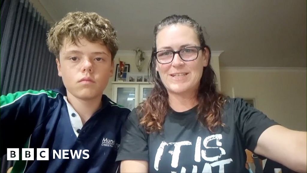 'I was thinking about mum': Boy, 13, swims for hours to save family swept out to sea