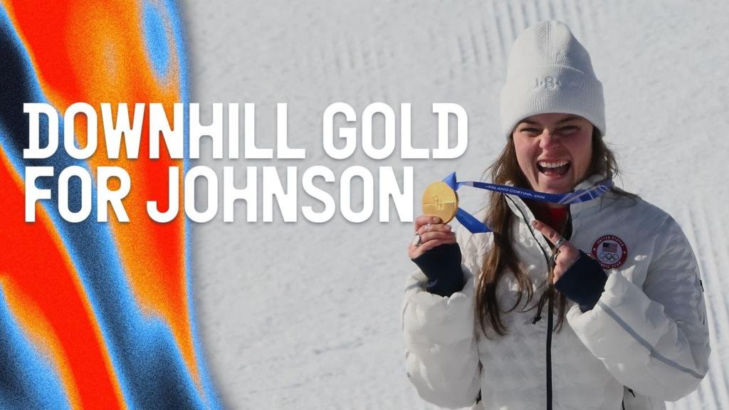 Winter Olympics 2026: USA’s Breezy Johnson wins women’s downhill gold after teammate Lindsey Vonn’s crash