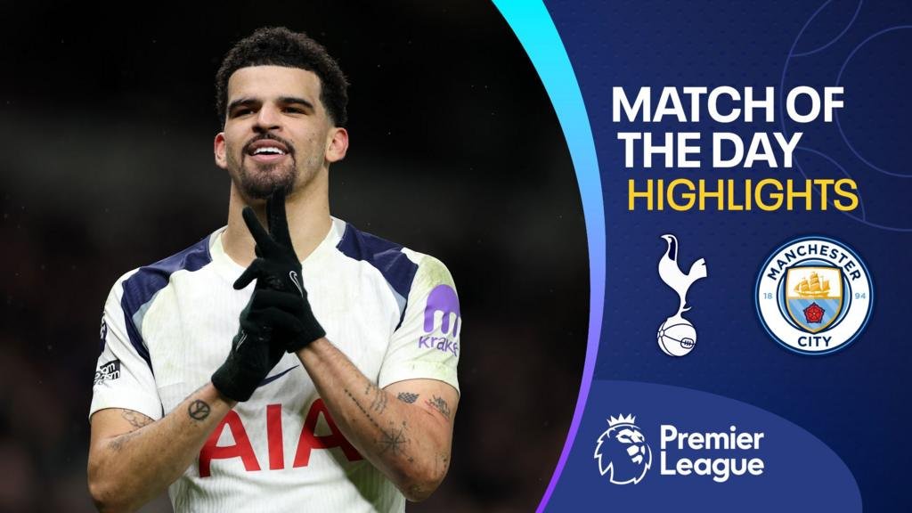 Solanke scorpion kick helps Spurs fight back against Man City