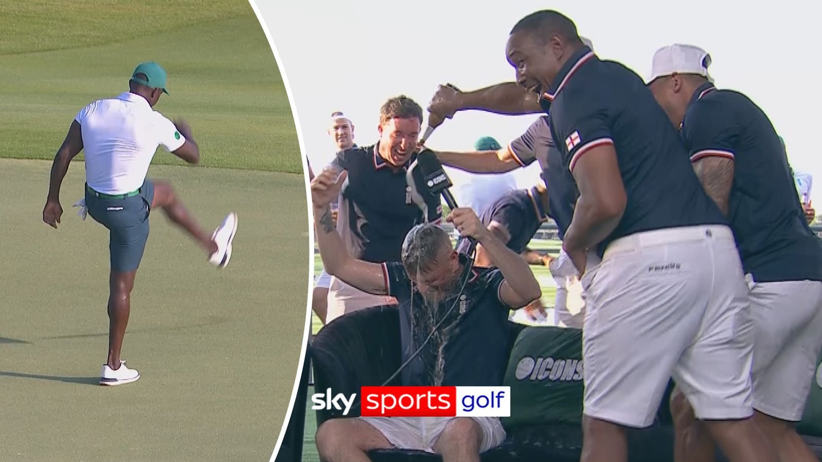 Near holes-in-one, angry moments, shanks and more! | The best from the final day of the Icon series