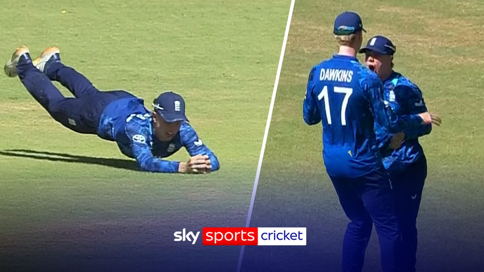 'Absolute stunner!' | England U19 star takes brilliant diving catch!