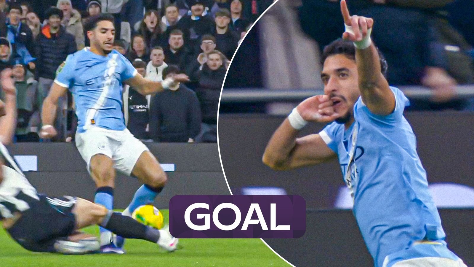 Marmoush gets stroke of luck to give Man City early lead vs Newcastle!