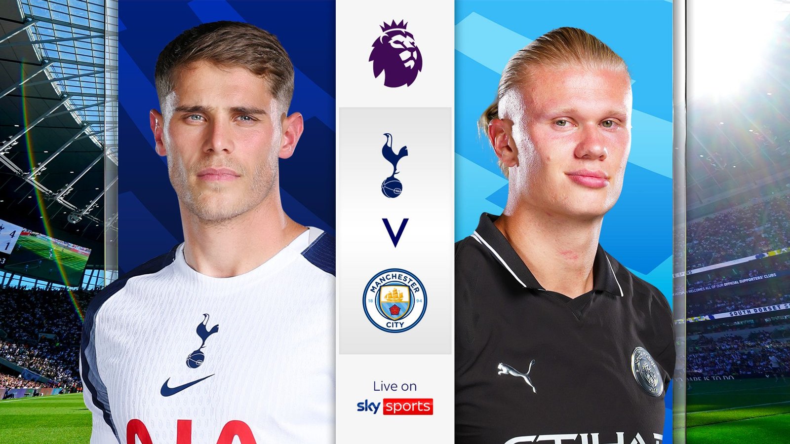 Live Commentary – Spurs vs Man City
